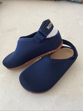 Rothy's Kids Clog in Midnight Confetti - Size 12